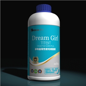 柏卡净味全效竹炭墙纸基膜 蓝瓶 1kg